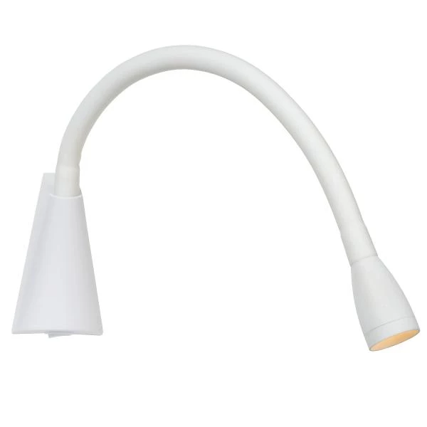 Lucide GALEN-LED - Bedlamp / Wandlamp - LED - 1x3W 3000K - Wit - detail 4